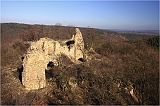  Zřícenina hradu Templštejn nad řekou Jihlavou u obce Jamolice